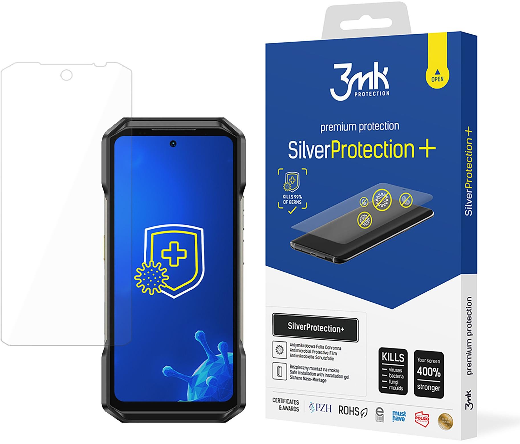 ULEFONE ARMOR 27 / 27 PRO / 27T / 27T PRO - 3MK SILVERPROTECTION+
