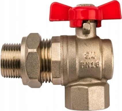 Invena ZAWOR WODA KATOWY ZE SRUBUNKIEM DN-15 NIEB