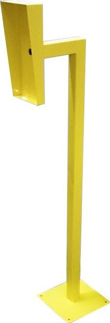 Wszystko z metalu Słupek, stelaż pod czytnik kart (kolor: żółty)