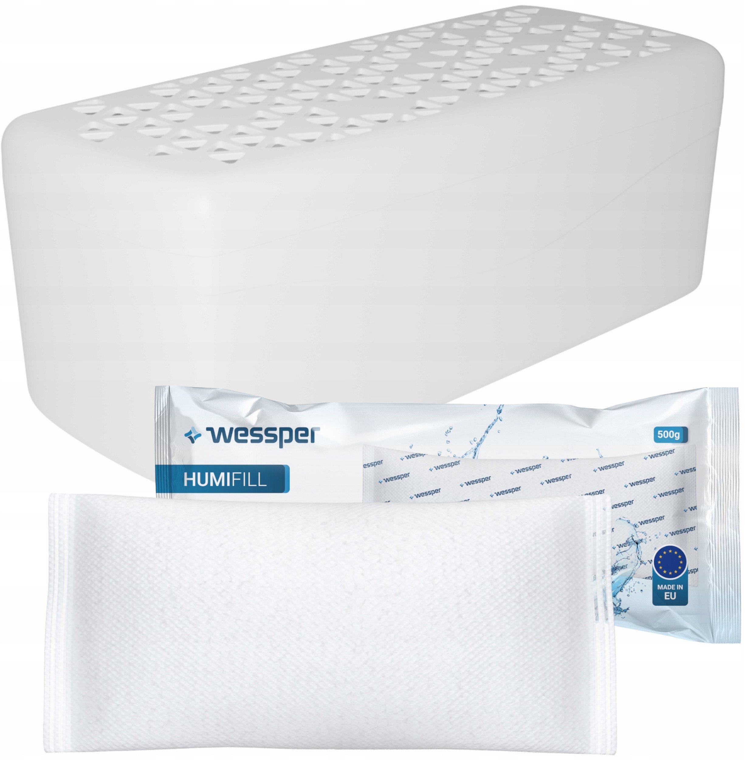 Wessper Pochłaniacz wilgoci XXL 500 gr WES101-500-WH