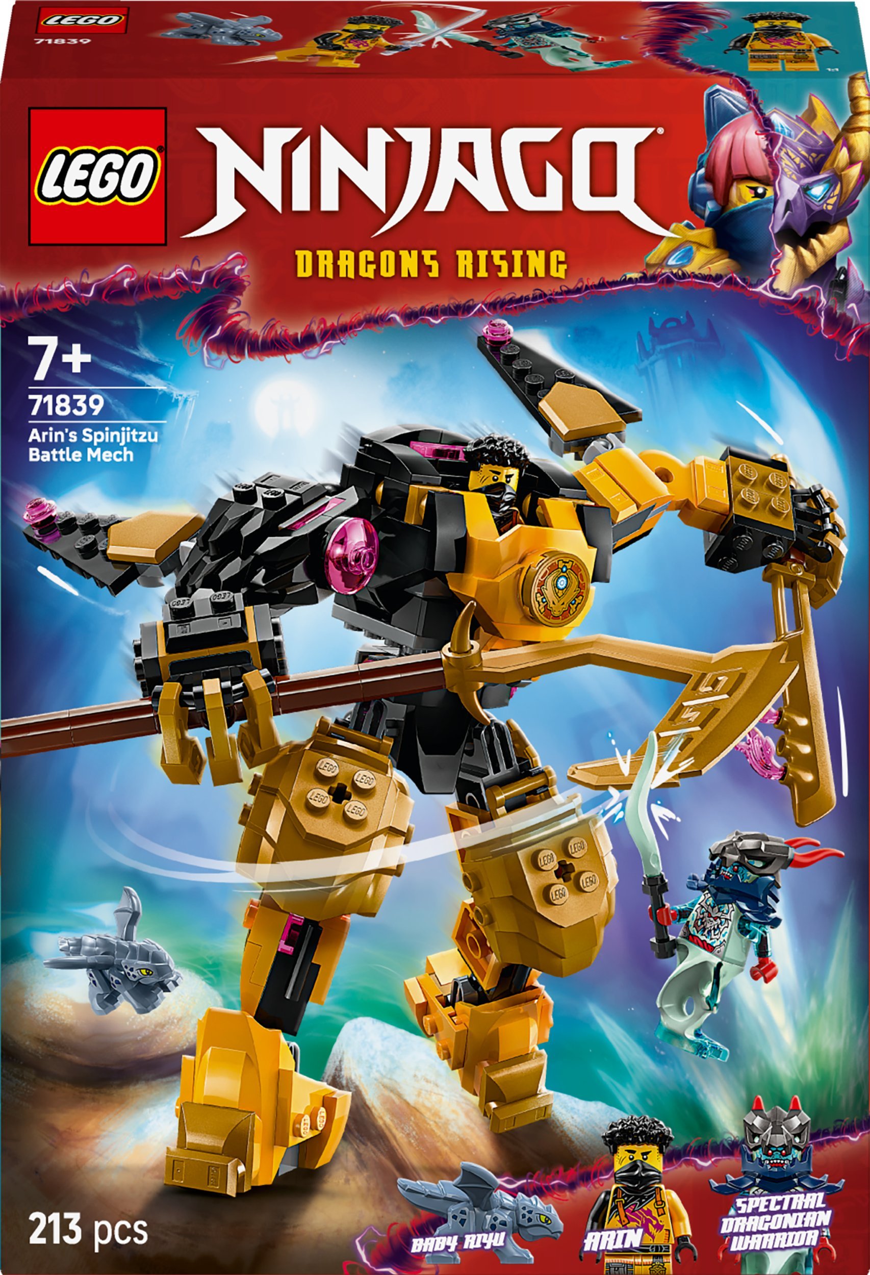 LEGO Ninjago Mech bojowy Spinjitzu Arina (71839)