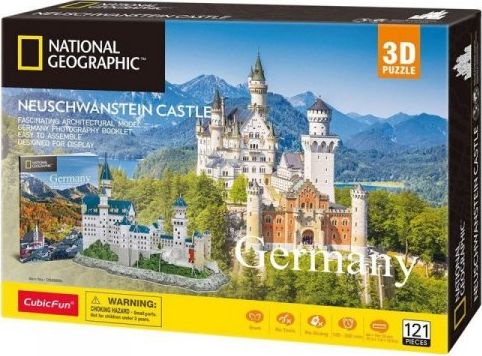 PUZZLE 3D NATIONAL GEOGRAPHIC ZAMEK NEUSCHWANSTEIN - DS0990H