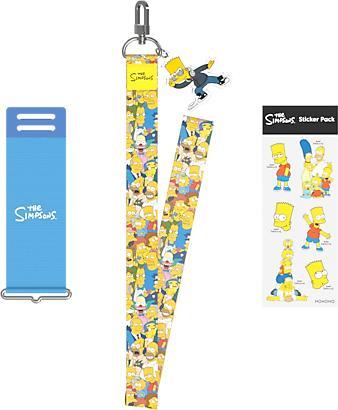 Samsung Pasek (długi) Samsung w kolorze Blue(Bart) do etui Galaxy Z Flip3 z motywem Simpsons