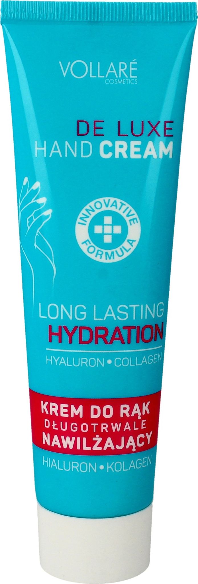 Vollare Vollare De Luxe Długotrwale nawilżający krem do rąk - hialuron i kolagen 100ml