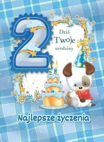 Trend Karnet B6 2 latka chłopiec fun