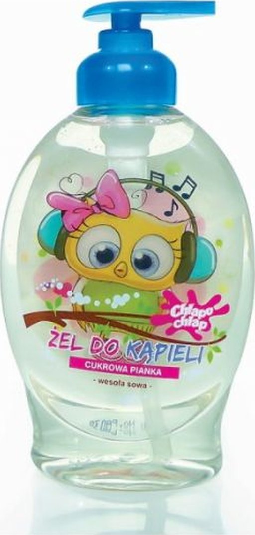 Chlapu Chlap Wesoła Sowa żel do kąpieli Cukrowa Pianka 384ml