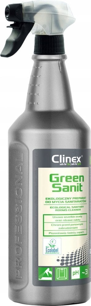 Clinex Green Sanit płyn do mycia łazienki 1 l