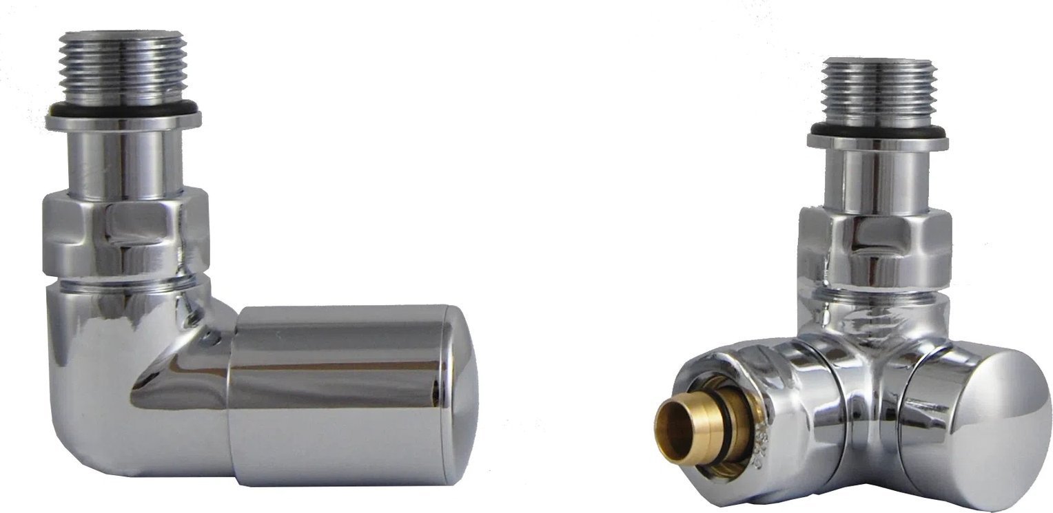 Zestaw zaworów VISION Regulacyjny chrom Prawy (PEX)