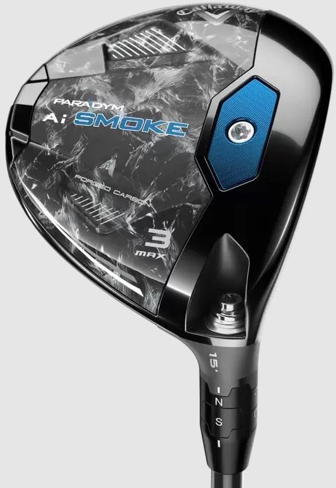 CALLAWAY morele Kij golfowy fairway wood Callaway PARADYM Ai SMOKE Max FW3-HL (16,5 stopni, szaft Tensei 65, Stiff))