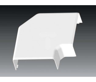 Kopos Pokrywa kątowa EKD 100x40mm biała 8513
