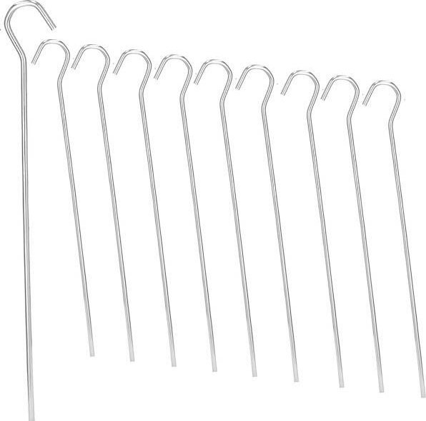 Springos Śledzie do namiotu 10 szt. 31 cm stalowe szpilki namiotowe UNIWERSALNY