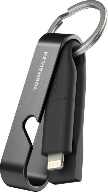 Ładowarka Vonmählen VonMählen All-in-one Allinone cable High Six 6in1 all black Schwarz incl Bottleopener (HSI00001)