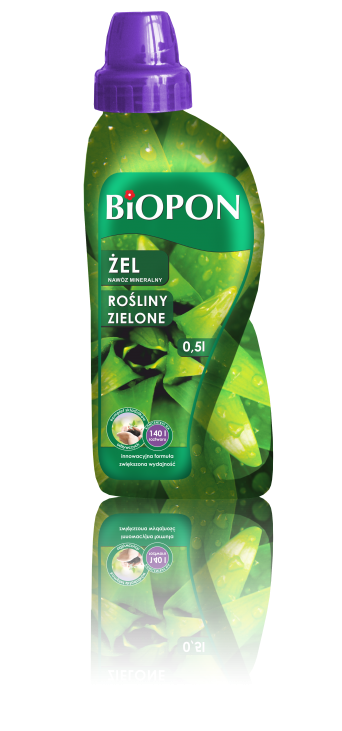 Biopon Nawóz mineralny w żelu do roślin zielonych 1L (1274)