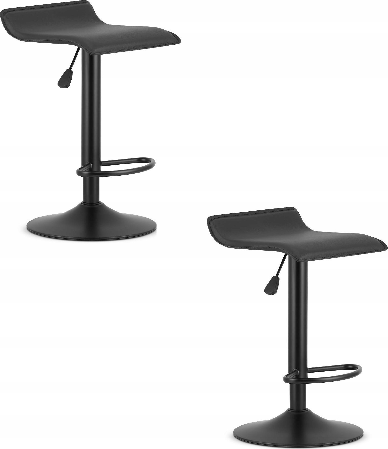 Leobert Hoker FORT - ekoskóra czarny / baza czarna x 2