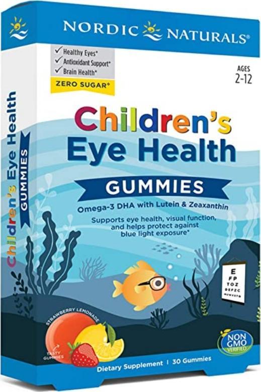Nordic naturals Childrens Eye Health, Strawberry Lemonade - 30 Gummies NORDIC NATURALS