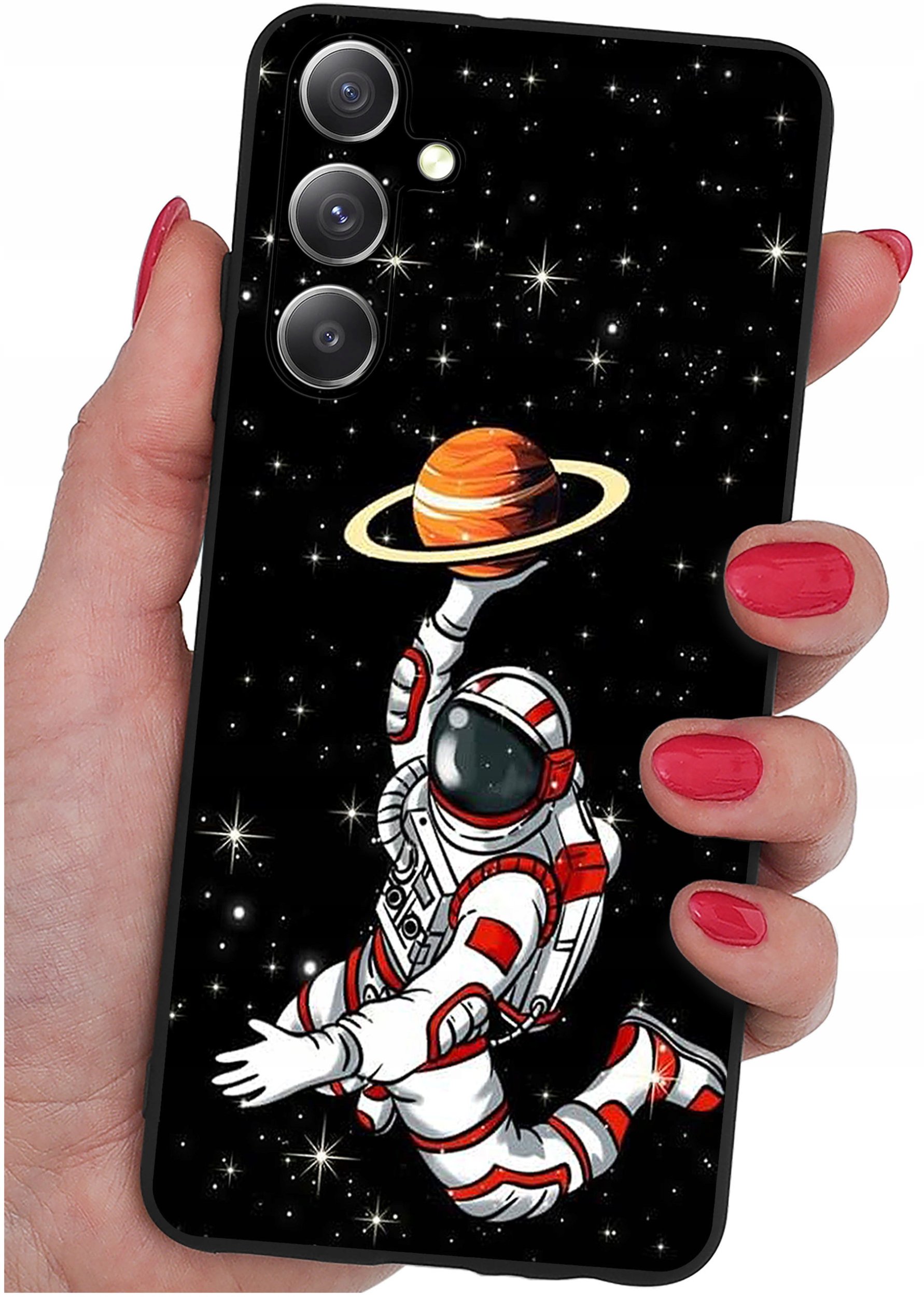 ETUI do Samsung Galaxy S23 FE WZORY |SILIKONOWE MATT CASE + SZKŁO 9H