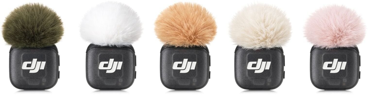 DJI Mic 3 Multi-Color Windscreens