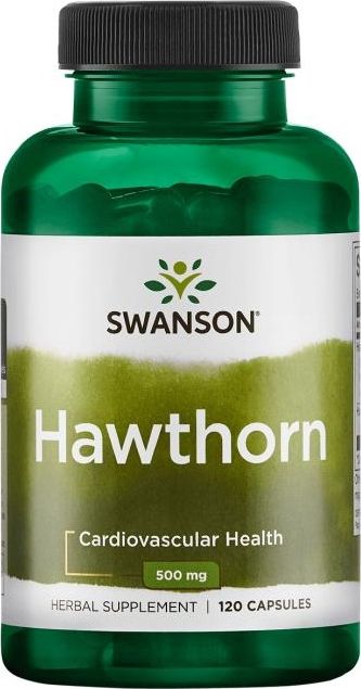 Swanson Swanson - Ekstrakt z Jagody Głogowej, 250mg, 120 kapsułek