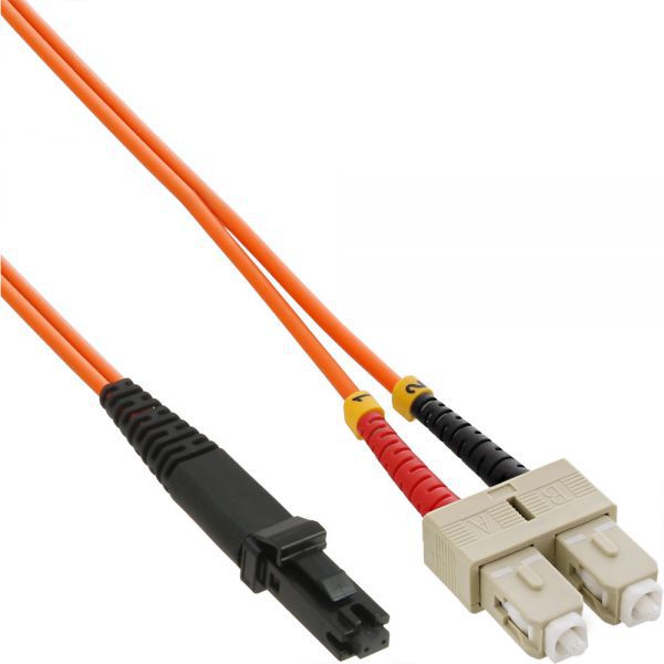 InLine Patchcord światłowodowy MTRJ/SC, 50/125µm, OM2, 3m (87253)
