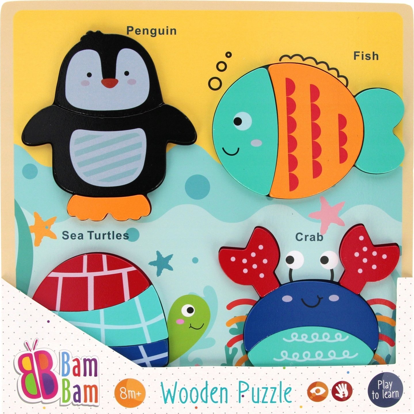 BamBam BAM BAM UKLADANKA DREW OCEAN 30X30X2 FOL 35