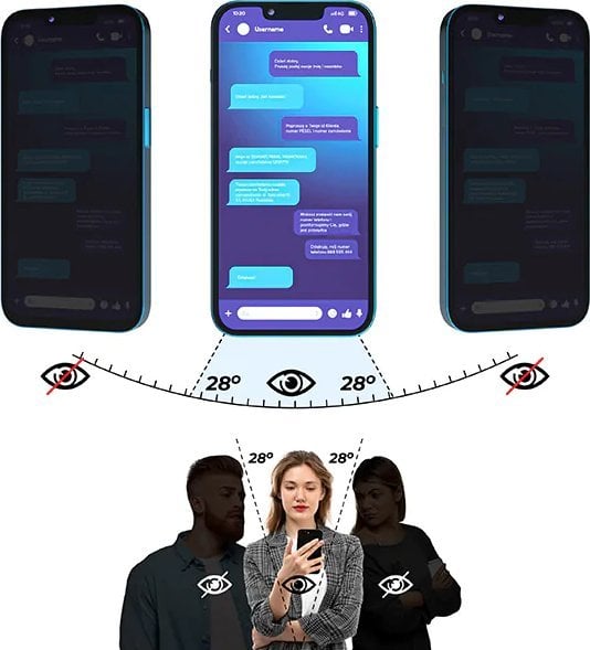 GrizzGlass Szkło prywatyzujące GrizzGlass SecretGlass do Cubot KingKong 8
