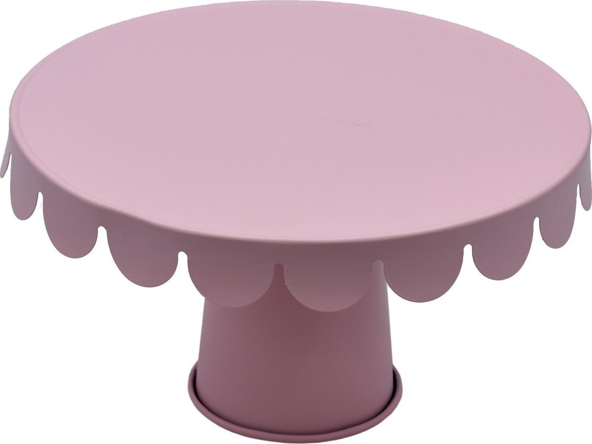 Brunbeste Patera do muffinek tortu ciasta 22cm RÓŻOWA stal