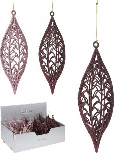 Koopman Bombka świąteczna na choinkę ażurowa nietłukąca 22 cm 1szt