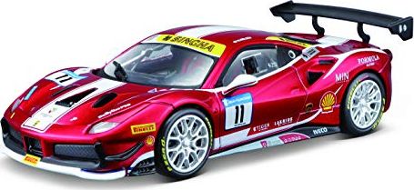 Bburago Model samochodu 18-26308 Ferrari 488 Challenge (Formula Racing) 1:24