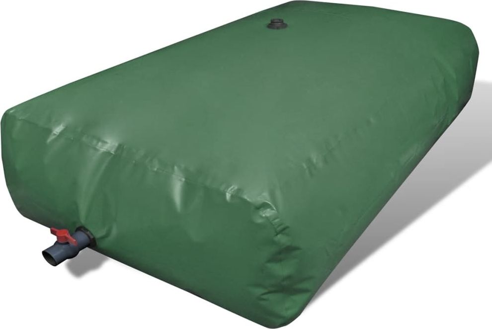 vidaXL Składany zbiornik na wodę z kranikiem, 3000 L