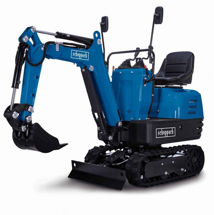 Minikoparka Scheppach EXC815