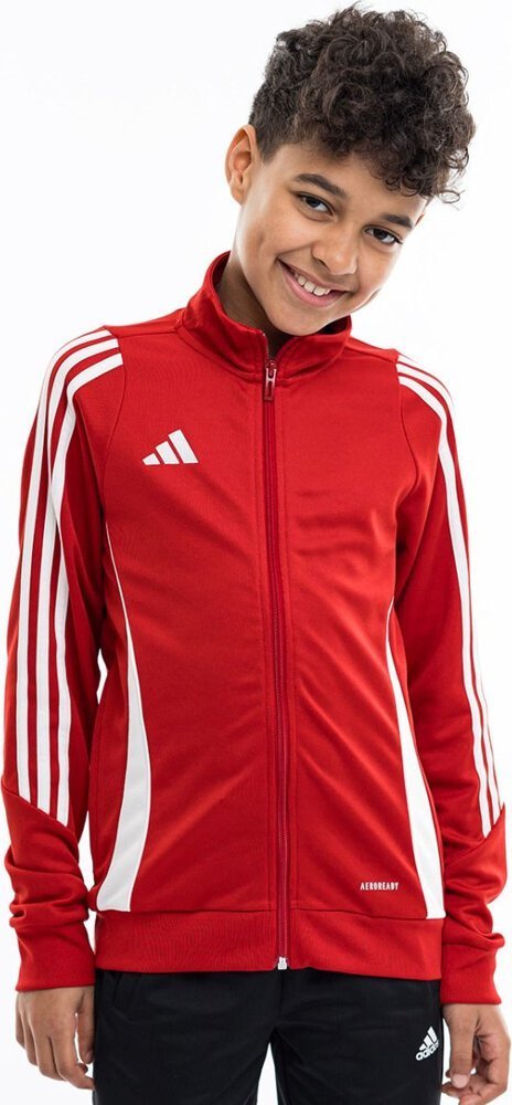 Adidas Bluza dla dzieci adidas Tiro 24 Training czerwona IR7502 140cm