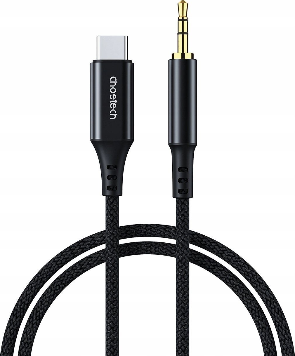 Choetech Kabel Choetech AUX006 USB-C / mini jack 3.5mm 1 m - czarny