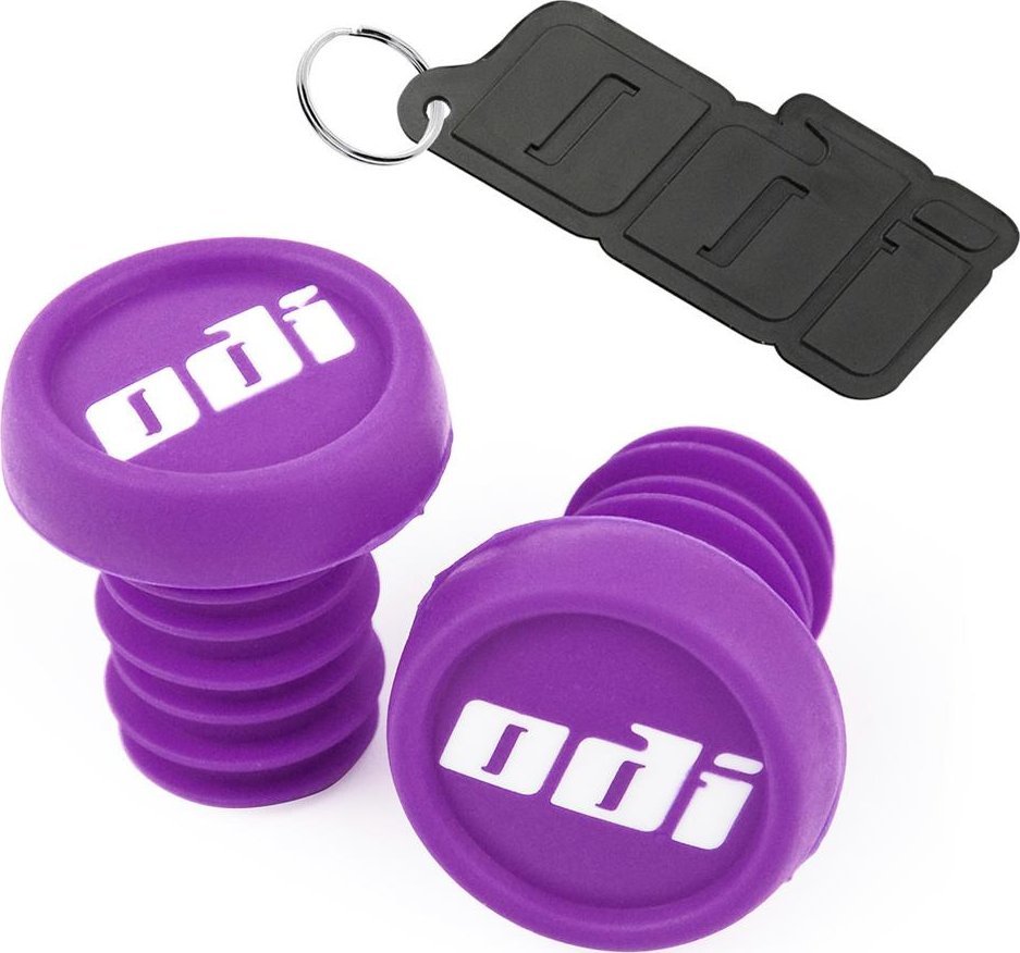 Zatyczki, korki kierownicy ODI BMX Bar End Plug, fioletowe