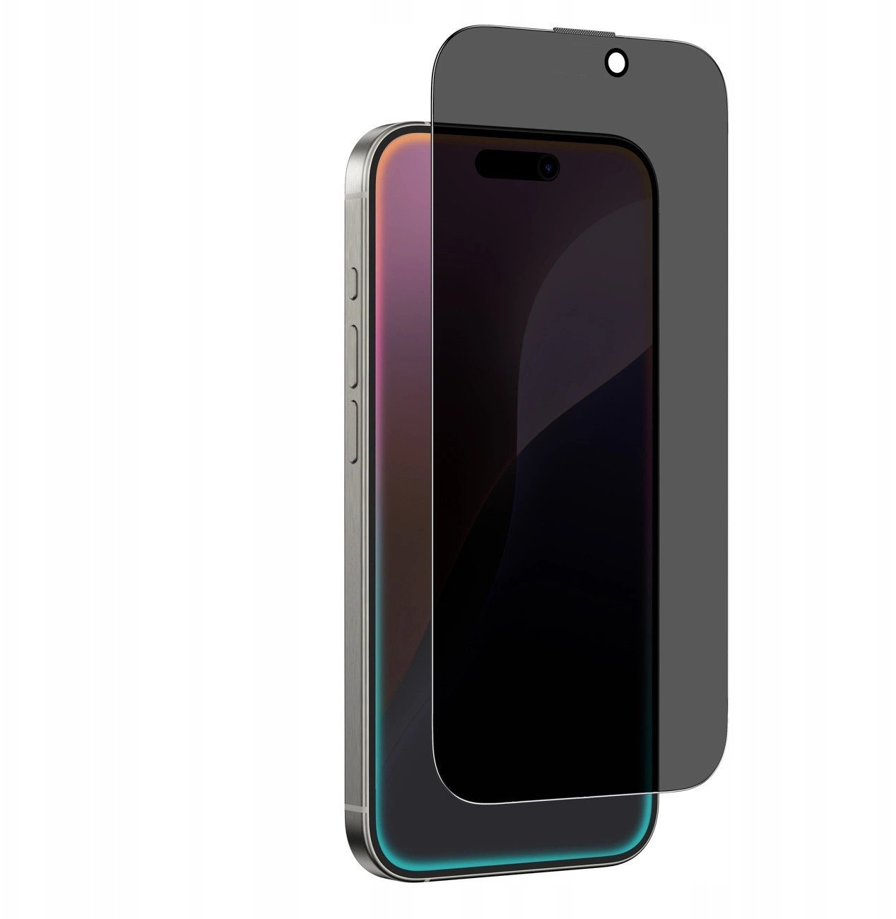 Szkło hartowane AMAZINGTHING Titan Privacy Glass prywatyzujące do iPhone 16 Plus
