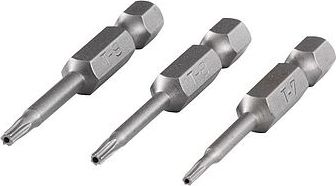 Wolfcraft bit gwiazdkowy z otworem TX 7, 8, 9, 50 mm (WF1260000)