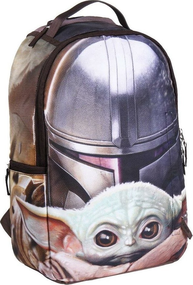 The mandalorian Plecak szkolny The Mandalorian Brązowy (30 x 44 x 12 cm)