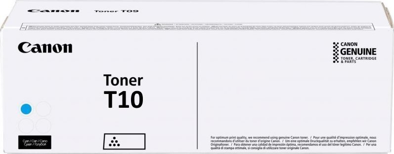 Toner Canon Canon Toner Cart. T10 for i-SENSYS XC 1500/1530/1533 /1538 / IR C 1500/1530/1533/1538 / imageRUNNER C1500 cyan (4565C001) High Capacity
