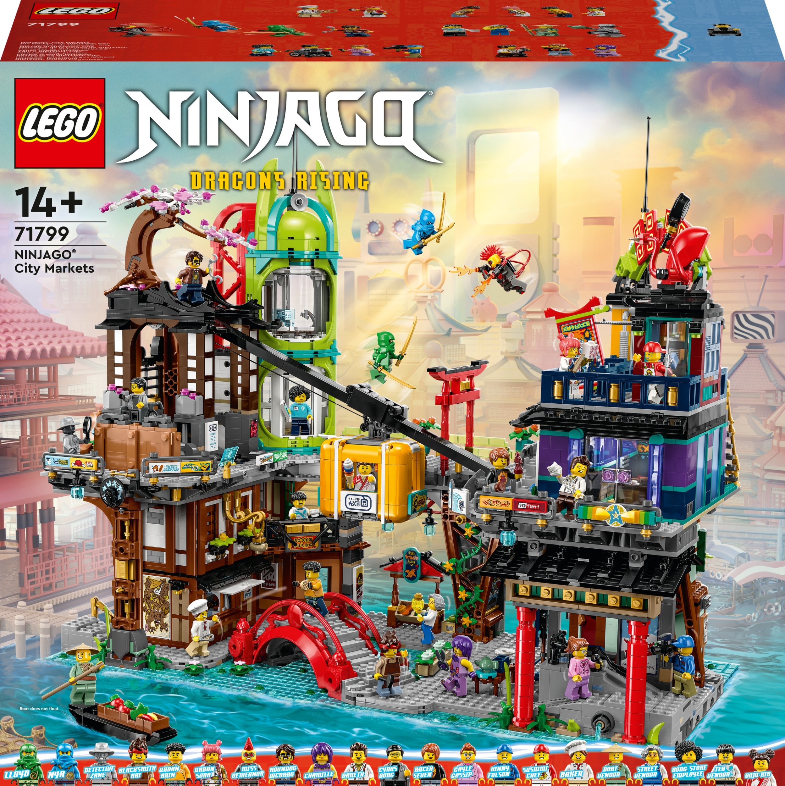 LEGO Ninjago Rynek miejski NINJAGO® (71799)