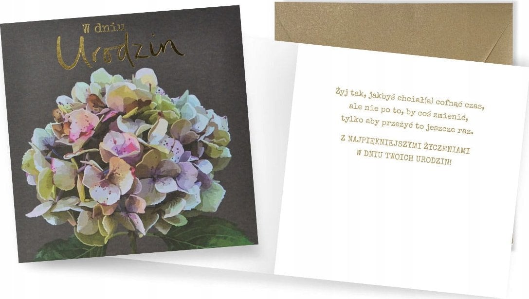 KUKARTKA KARNET QRP KW URODZINY