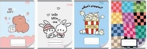 Zeszyt A5/16K kolor.trzy linie Dziewczynka (20szt)