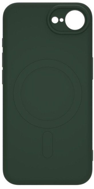 Etui silikonowe Supero do iPhone 16e Magsafe, ciemnoszare