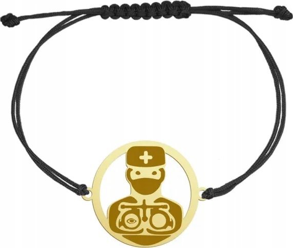 Radziszewska Jewellery Bransoletka Pozłacana Okulista GRAWER GRATIS