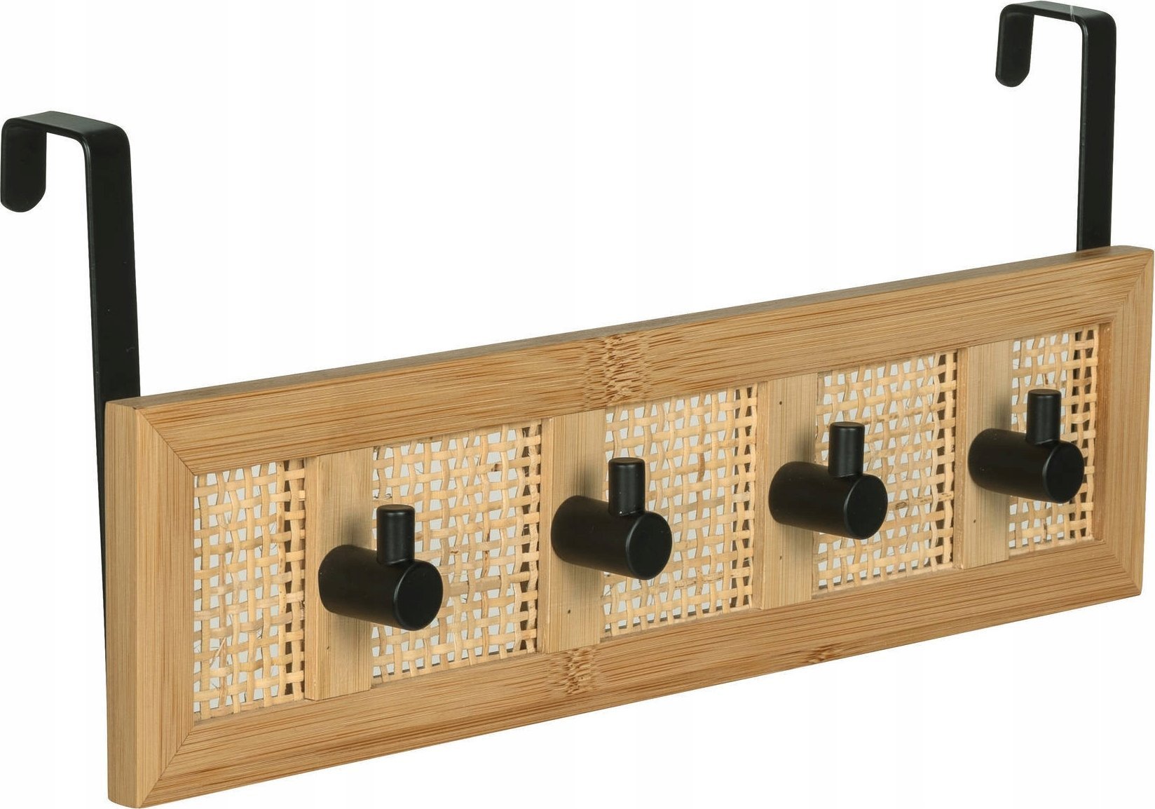 Wenko Wieszak na drzwi ALLEGRE BAMBOO, 4 haczyki, WENKO