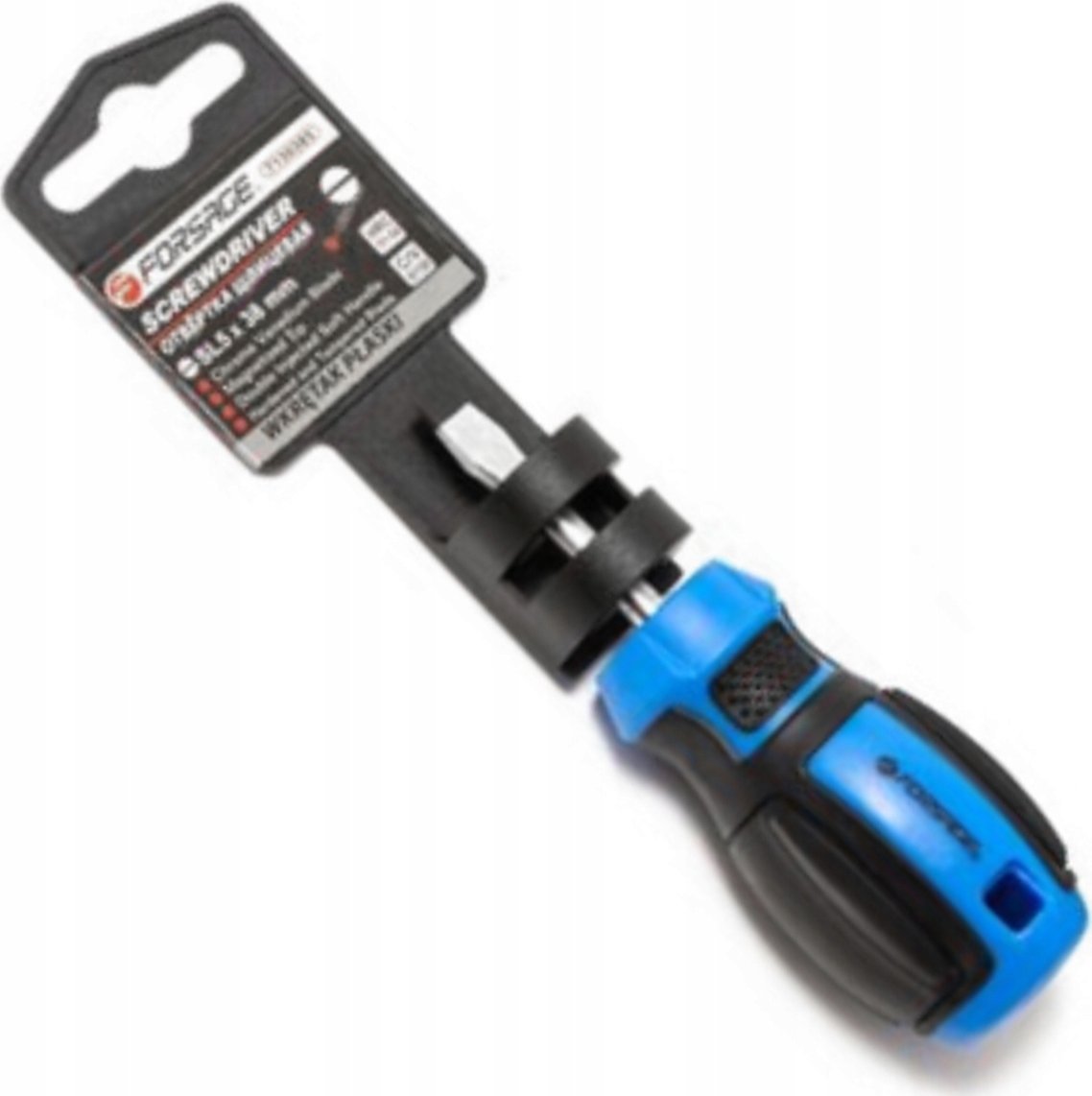 Forsage Śrubokręt szczelinowy magnetycznySL5x38mm,