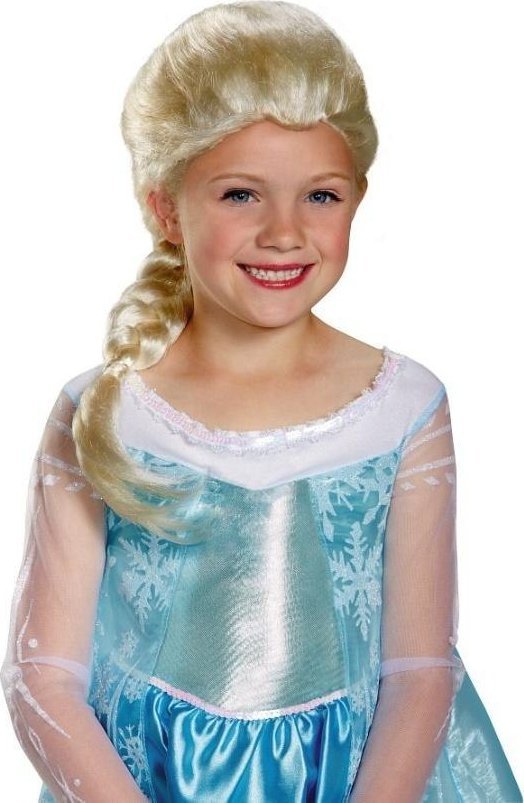 Peruka Elsa- Frozen rozmiar uniwersalny
