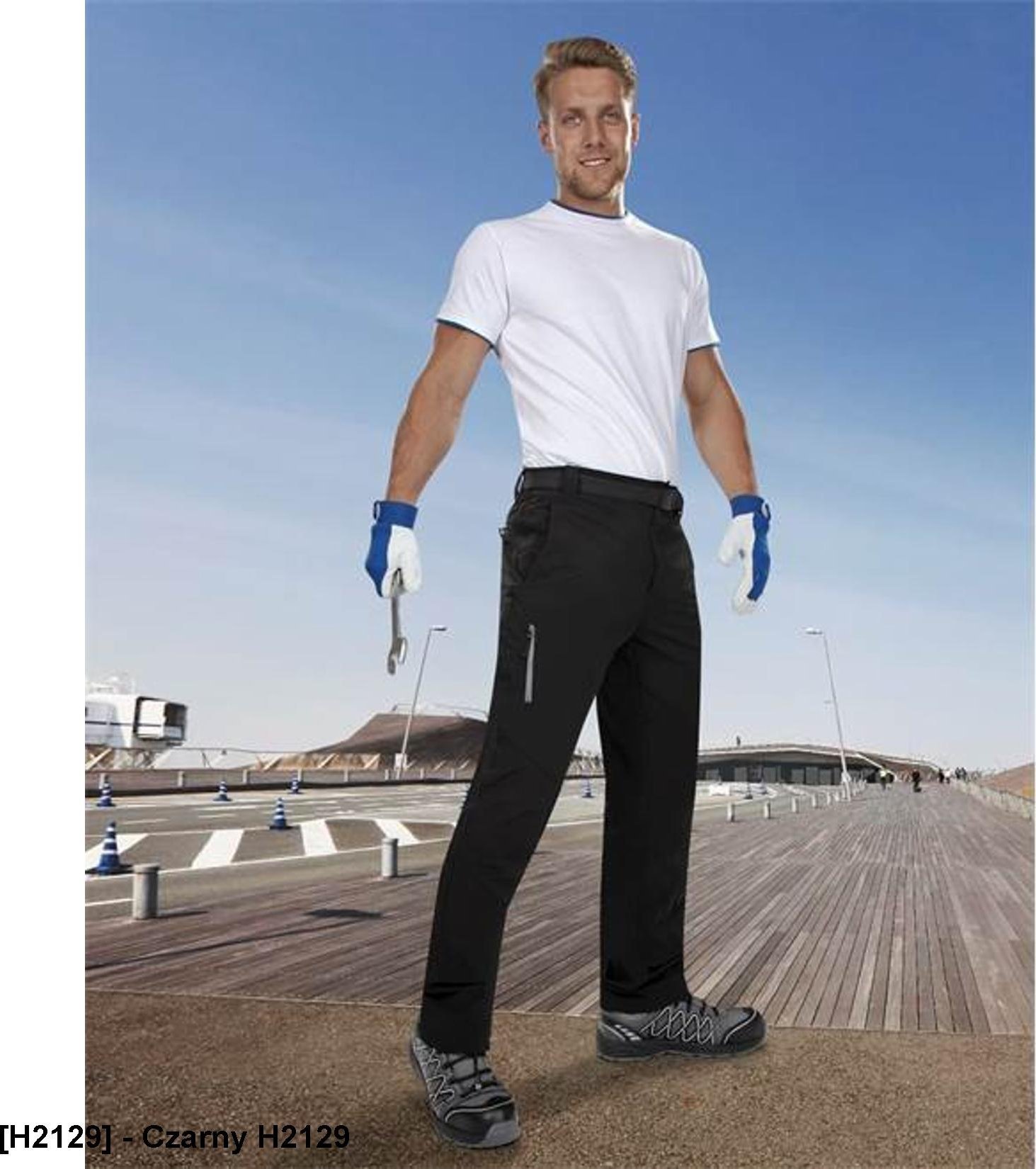 Ardon ARDON HILL - spodnie do pasa outdoorowe czarne XXL