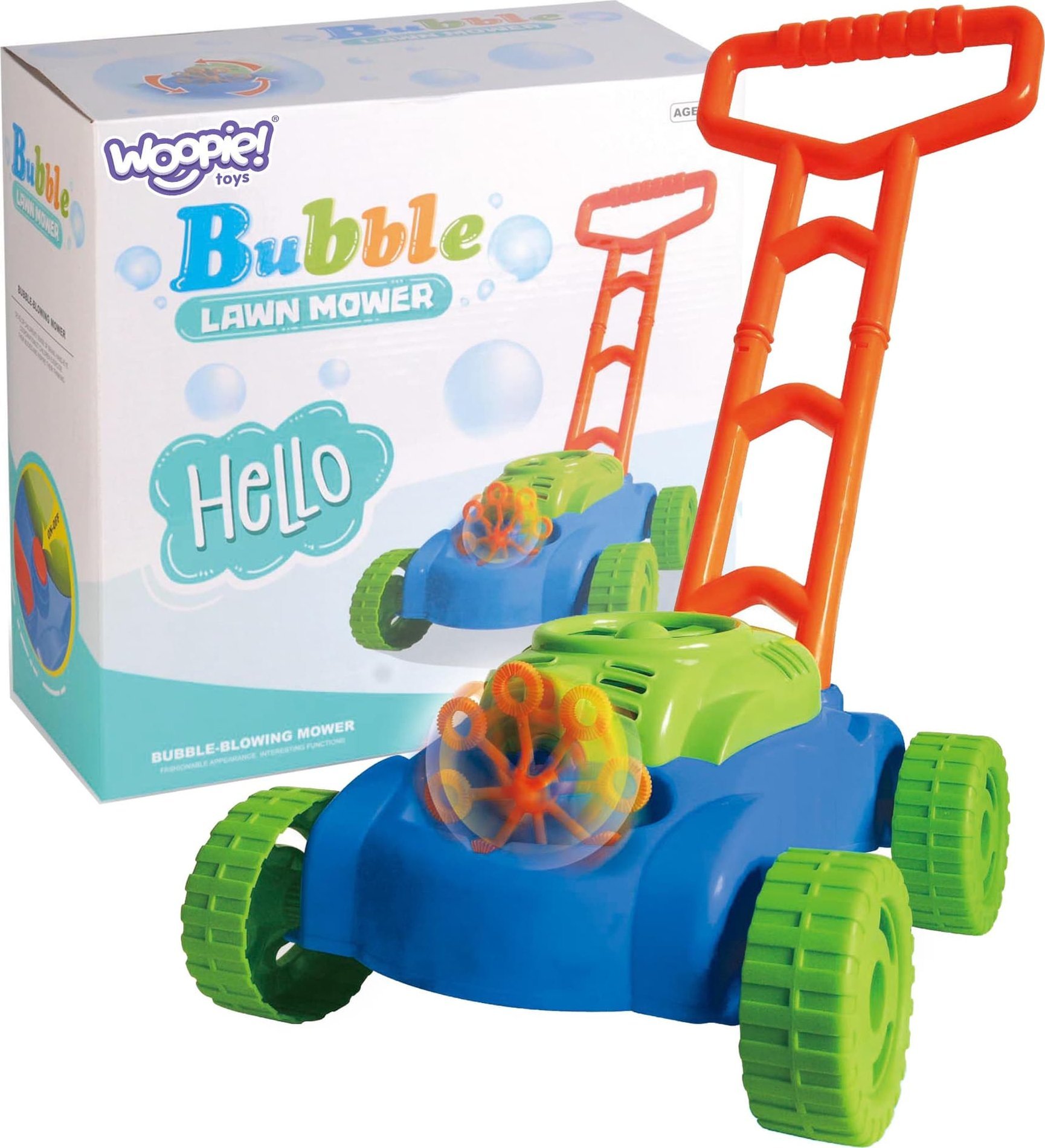 Woopie WOOPIE Kosiarka Bańki Mydlane Dźwięki Płyn