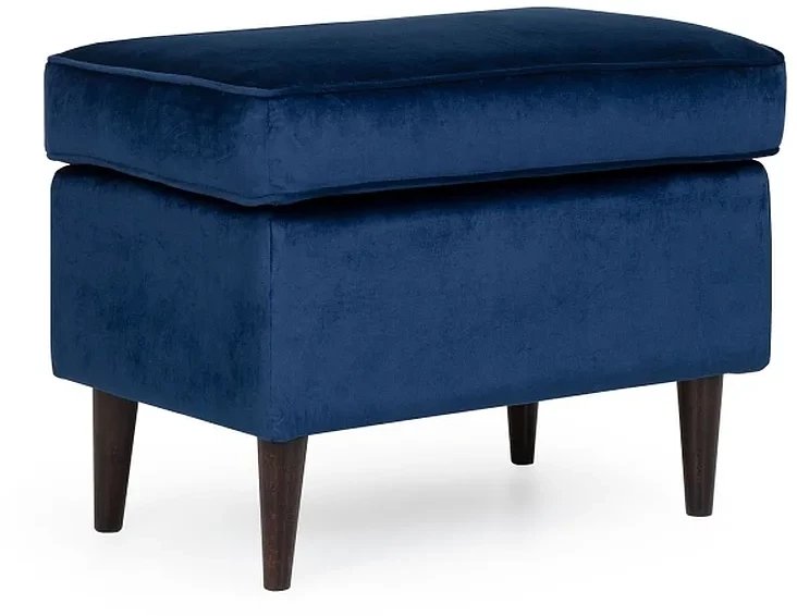 Pufa RON VELVET granatowa SIGNAL