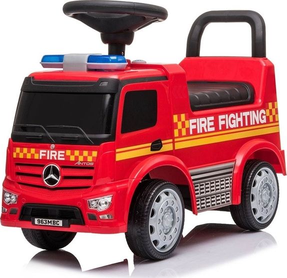 Baby Mix Jeździk Mercedes-Benz Straż Pożarna Czerwony (GAWO-69982)