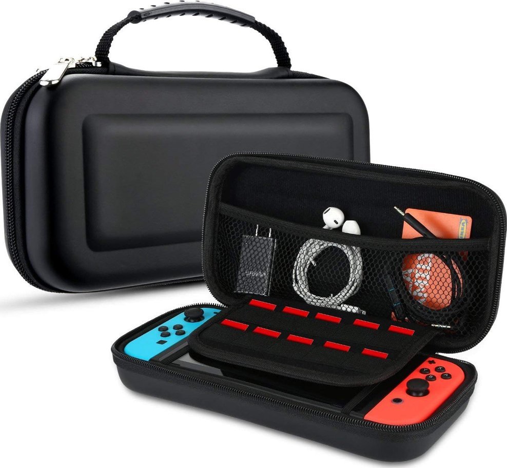 Verk Etui do konsoli nintendo switch pojemny futerał ochronny walizka wzmocniony Etui do konsoli nintendo switch pojemny futerał ochronny walizka wzmo